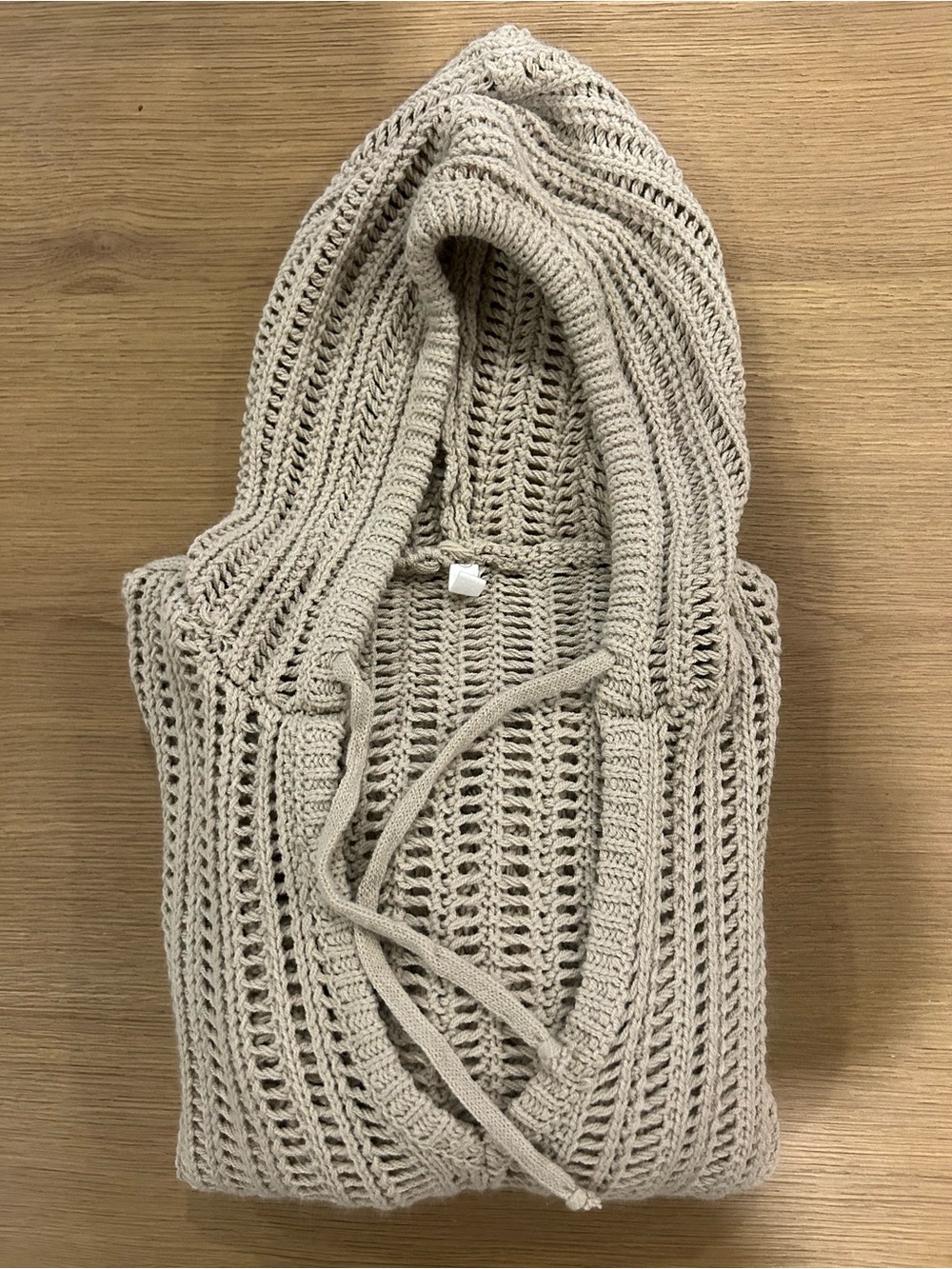 Wishlist Open Knit Hooded Sweater - Picture 7 of 9